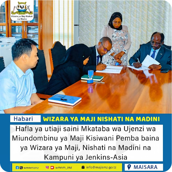 Pemba contract signing announcement
